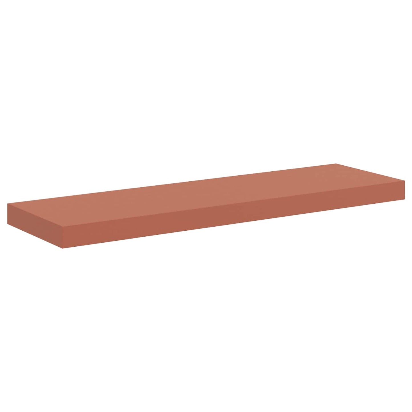 Wandregal Wandmontiert 2 pcs Rot 90 x 23,5 x 4 cm Holzwerkstoff