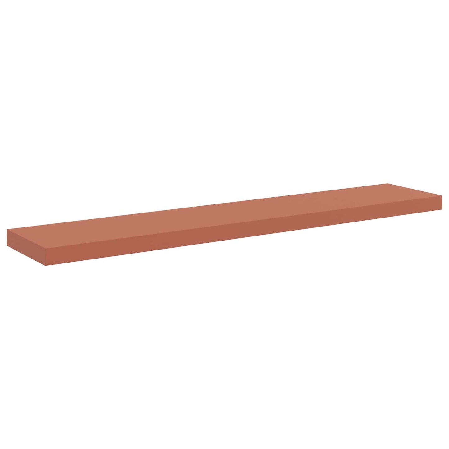 vidaXL Wandregal 2 pcs Rot 120 x 23,5 x 4 cm Holzwerkstoff