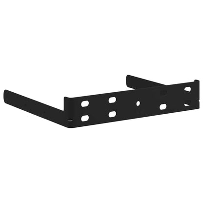 vidaXL Wandregal Wandmontiert Braun 23 x 23,5 x 4 cm Holzwerkstoff