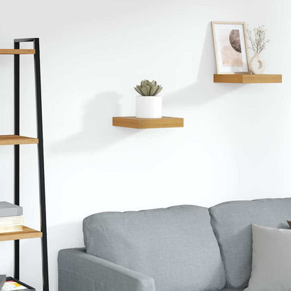 vidaXL Wandregal Wandmontiert Braun 23 x 23,5 x 4 cm Holzwerkstoff