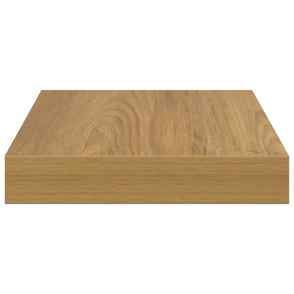 Wandregal 2 pcs Braun 23 x 23,5 x 4 cm Holzwerkstoff