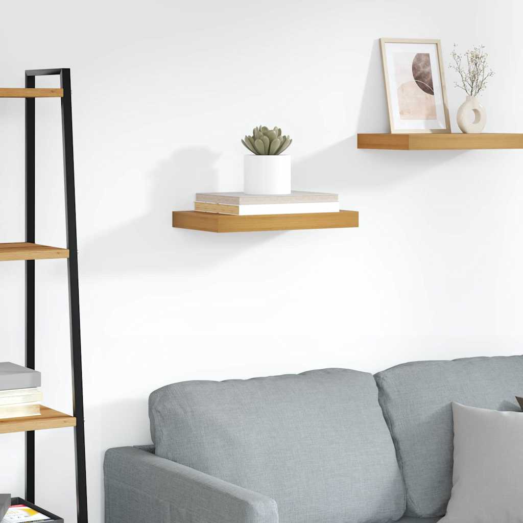 vidaXL Wandregal Wandmontiert Braun 40 x 23,5 x 4 cm Holzwerkstoff