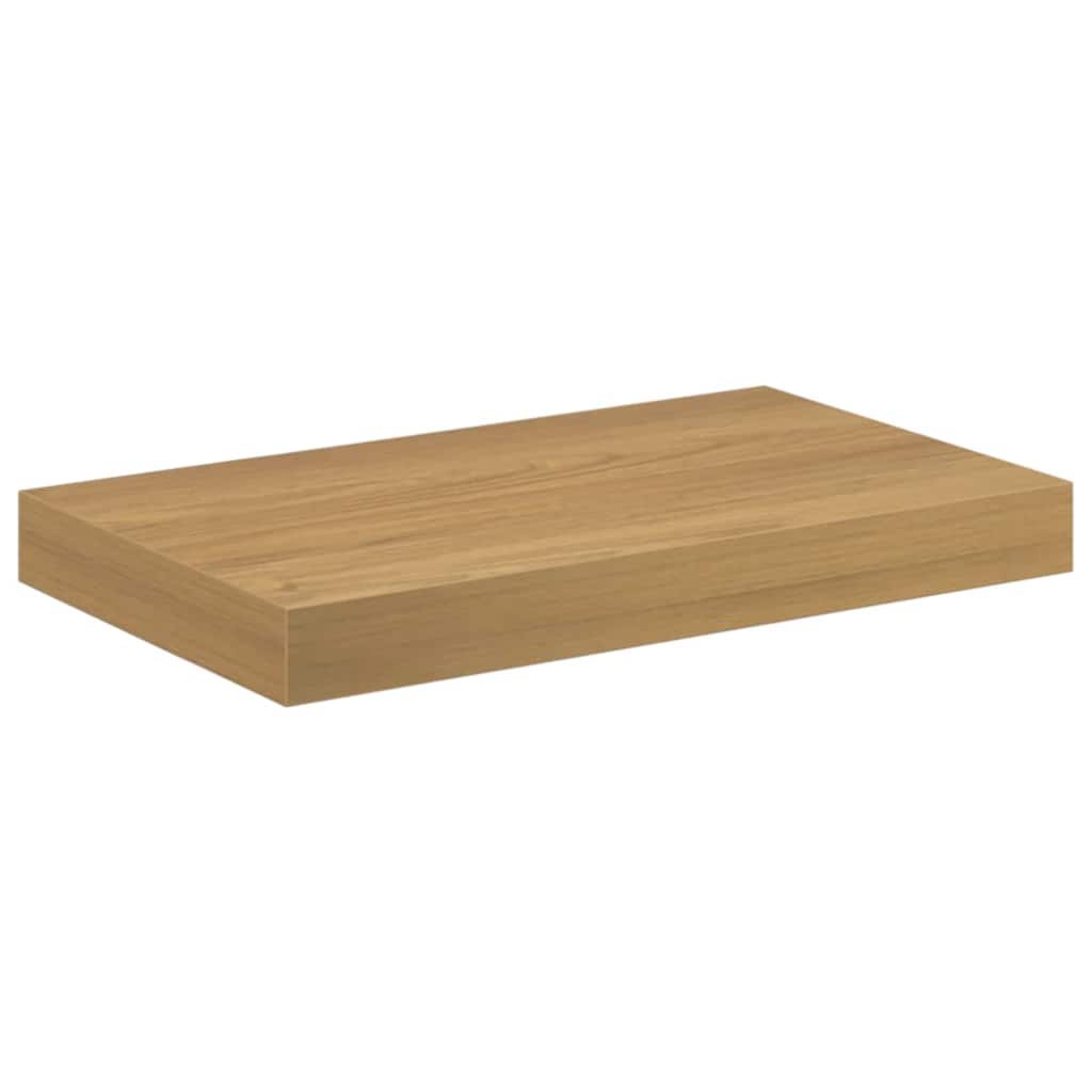 vidaXL Wandregal 2 pcs Braun 40 x 23,5 x 4 cm Holzwerkstoff