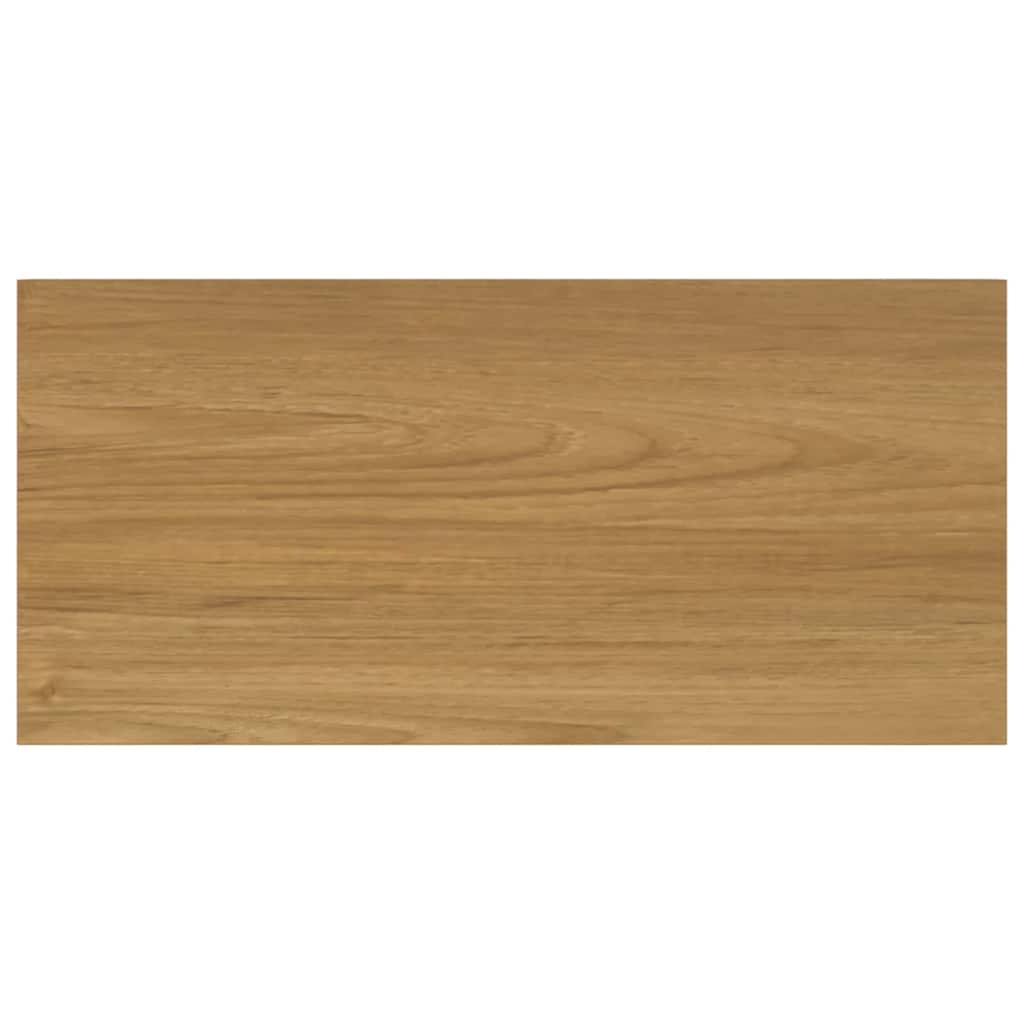 vidaXL Wandregal 2 pcs Braun 40 x 23,5 x 4 cm Holzwerkstoff