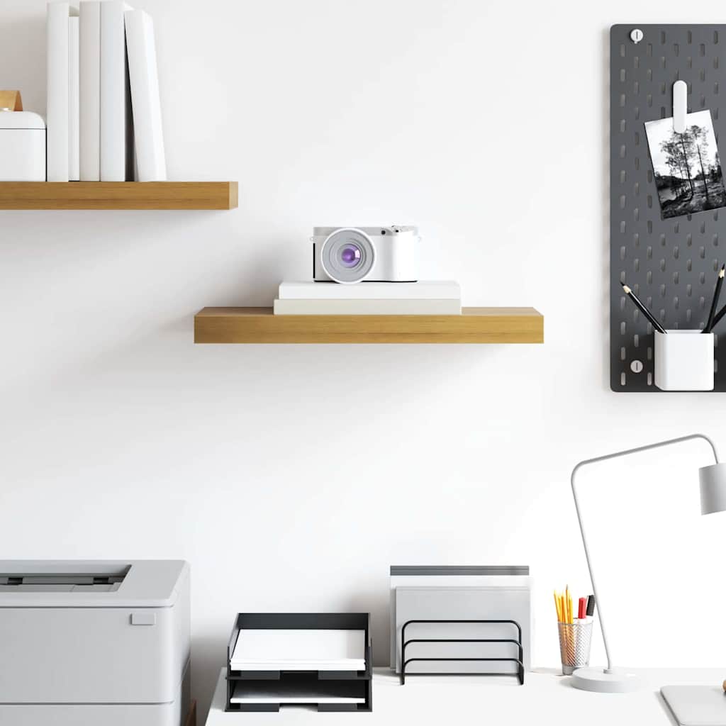 Wandregal Wandmontiert Braun 50 x 23 x 4 cm Holzwerkstoff