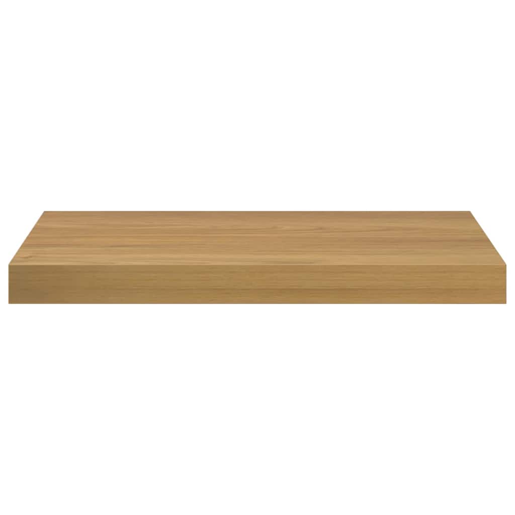vidaXL Wandregal Wandmontiert 2 pcs Braun 50 x 23 x 4 cm Holzwerkstoff