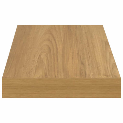 vidaXL Wandregal Wandmontiert 4 pcs Braun 50 x 23 x 4 cm Holzwerkstoff