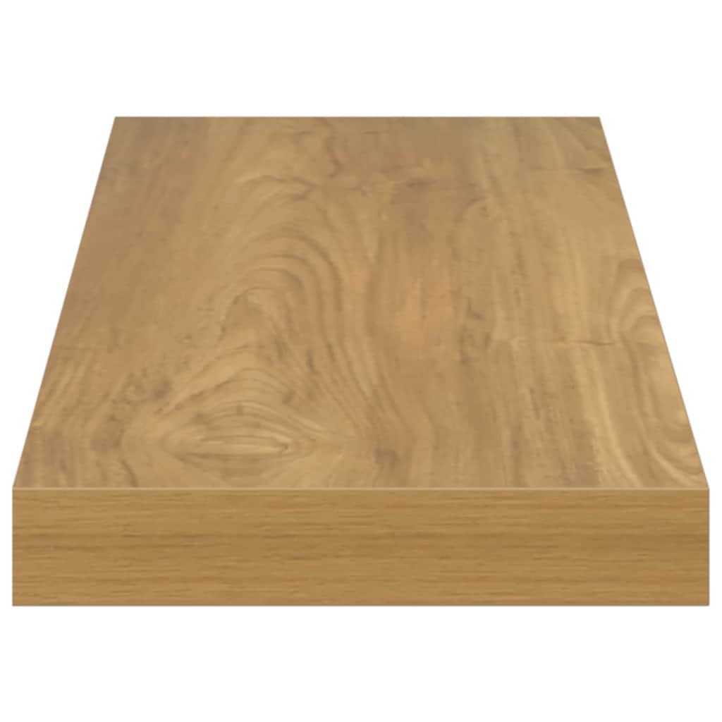 vidaXL Wandregal Wandmontiert Braun 50 x 23 x 4 cm Holzwerkstoff