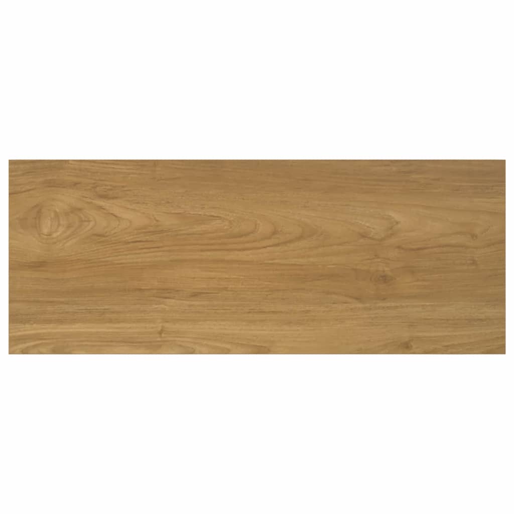 vidaXL Wandregal Wandmontiert 2 pcs Braun 50 x 23 x 4 cm Holzwerkstoff