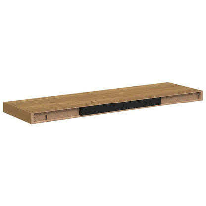 vidaXL Wandregal 2 pcs Braun 80 x 23,5 x 4 cm Holzwerkstoff
