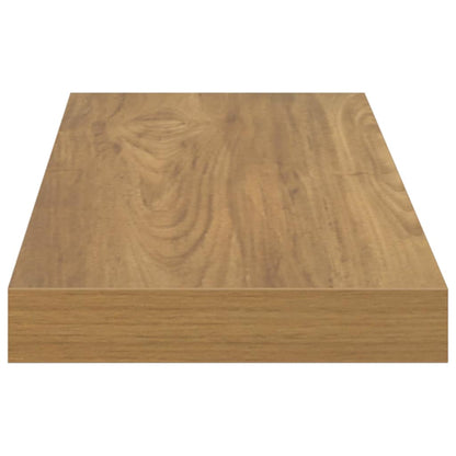 vidaXL Wandregal Wandmontiert Braun 120 x 23,5 x 4 cm Holzwerkstoff