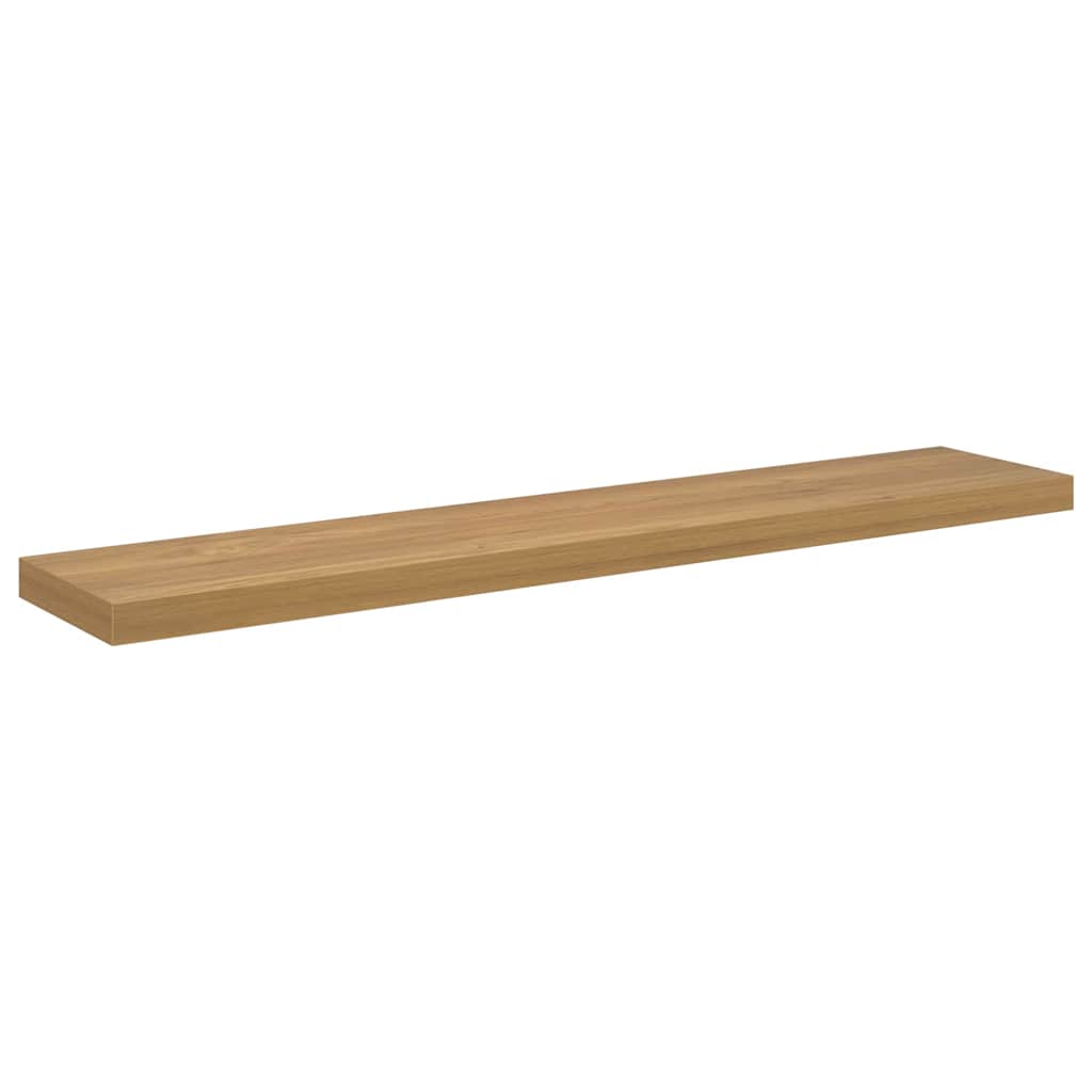 vidaXL Wandregal 2 pcs Braun 120 x 23,5 x 4 cm Holzwerkstoff
