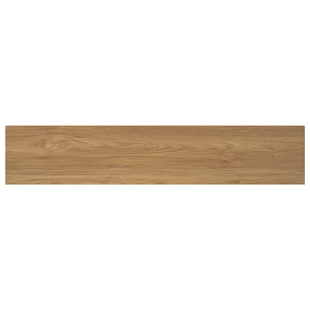 vidaXL Wandregal 2 pcs Braun 120 x 23,5 x 4 cm Holzwerkstoff