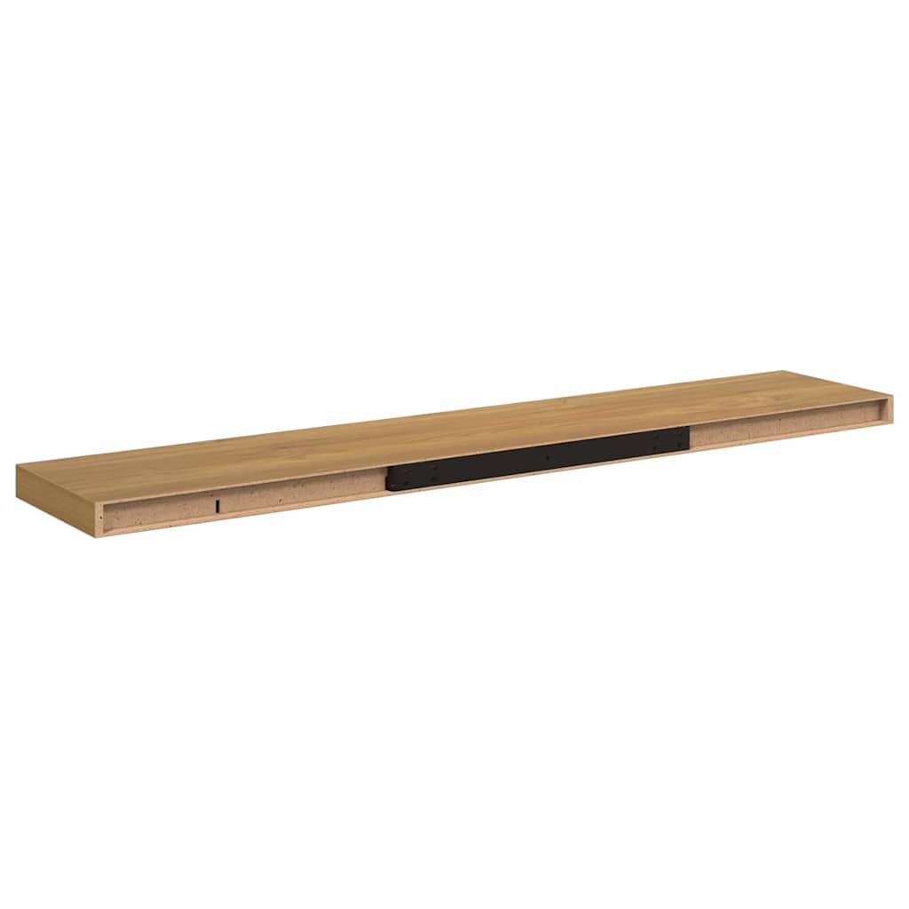 vidaXL Wandregal 4 pcs Braun 120 x 23,5 x 4 cm Holzwerkstoff