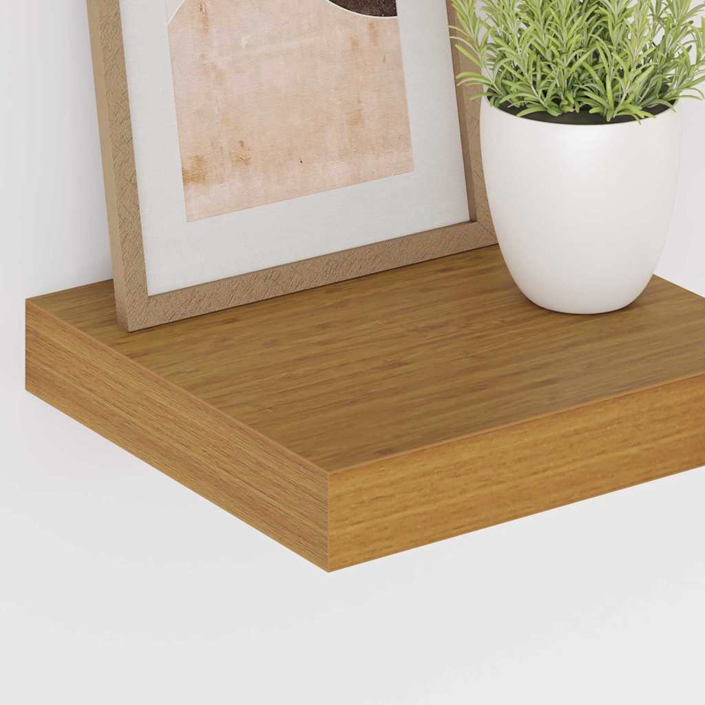 vidaXL Wandregal 4 pcs Beige 23 x 23,5 x 4 cm Holzwerkstoff
