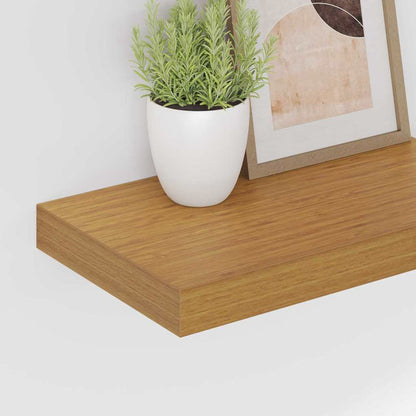 vidaXL Wandregal Wandmontiert Beige 40 x 23,5 x 4 cm Holzwerkstoff