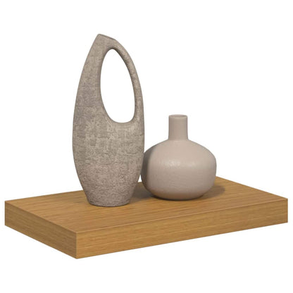 vidaXL Wandregal Wandmontiert Beige 40 x 23,5 x 4 cm Holzwerkstoff