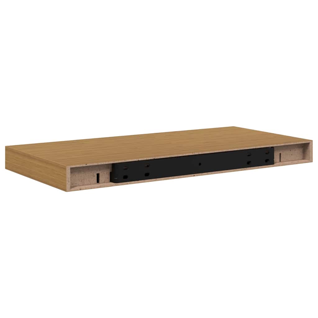 vidaXL Wandregal Wandmontiert Beige 50 x 23 x 4 cm Holzwerkstoff