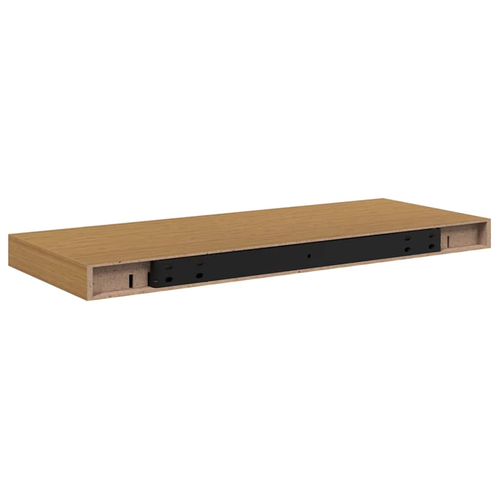 vidaXL Wandregal Wandmontiert Beige 50 x 23 x 4 cm Holzwerkstoff