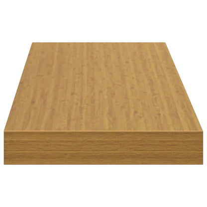 vidaXL Wandregal 2 pcs Beige 90 x 23,5 x 4 cm Holzwerkstoff