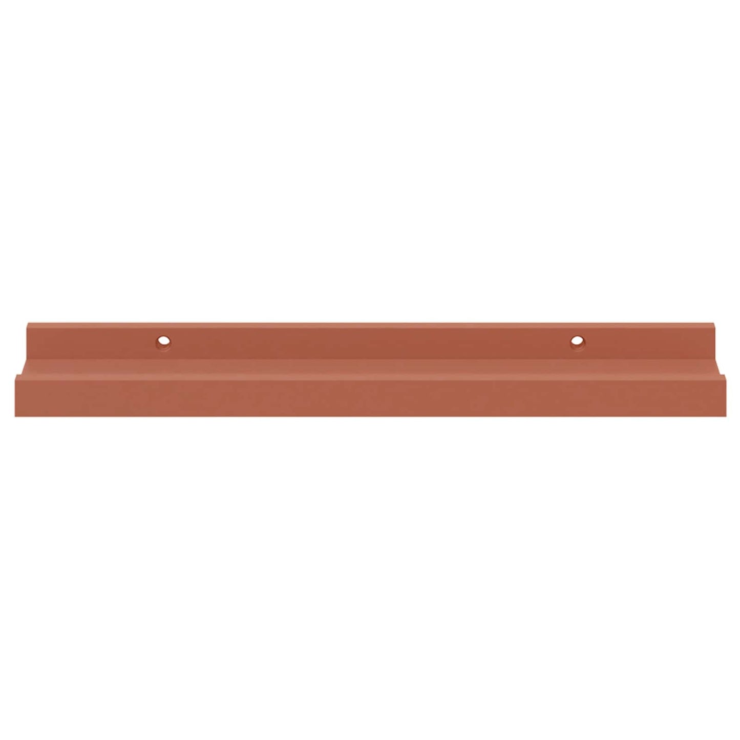 vidaXL Wandregal mit Regal 4 pcs Rot 40 x 9 x 3 cm Holzwerkstoff