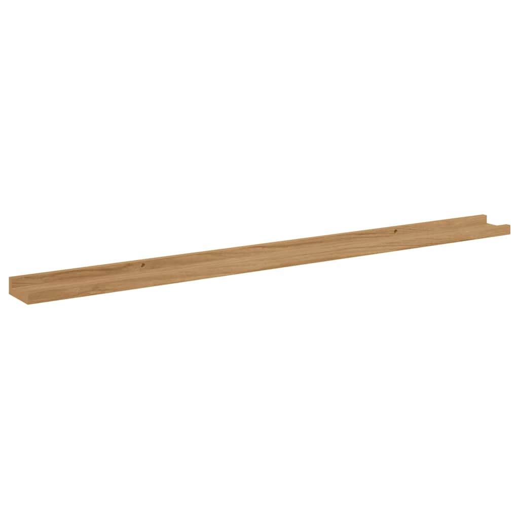 vidaXL Wandregal mit Regal 4 pcs Braun 115 x 9 x 3 cm Holzwerkstoff