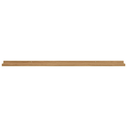 vidaXL Wandregal mit Regal 4 pcs Braun 115 x 9 x 3 cm Holzwerkstoff