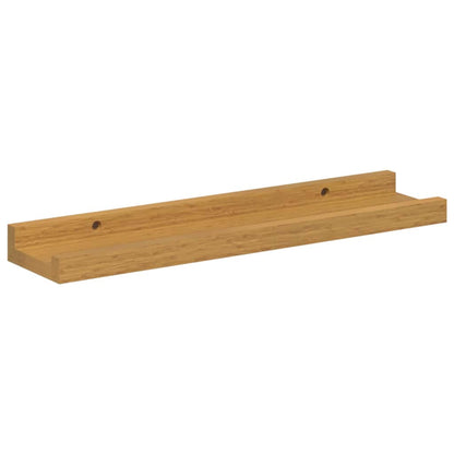 vidaXL Wandregal mit Regal 2 pcs Beige 40 x 9 x 3 cm Holzwerkstoff
