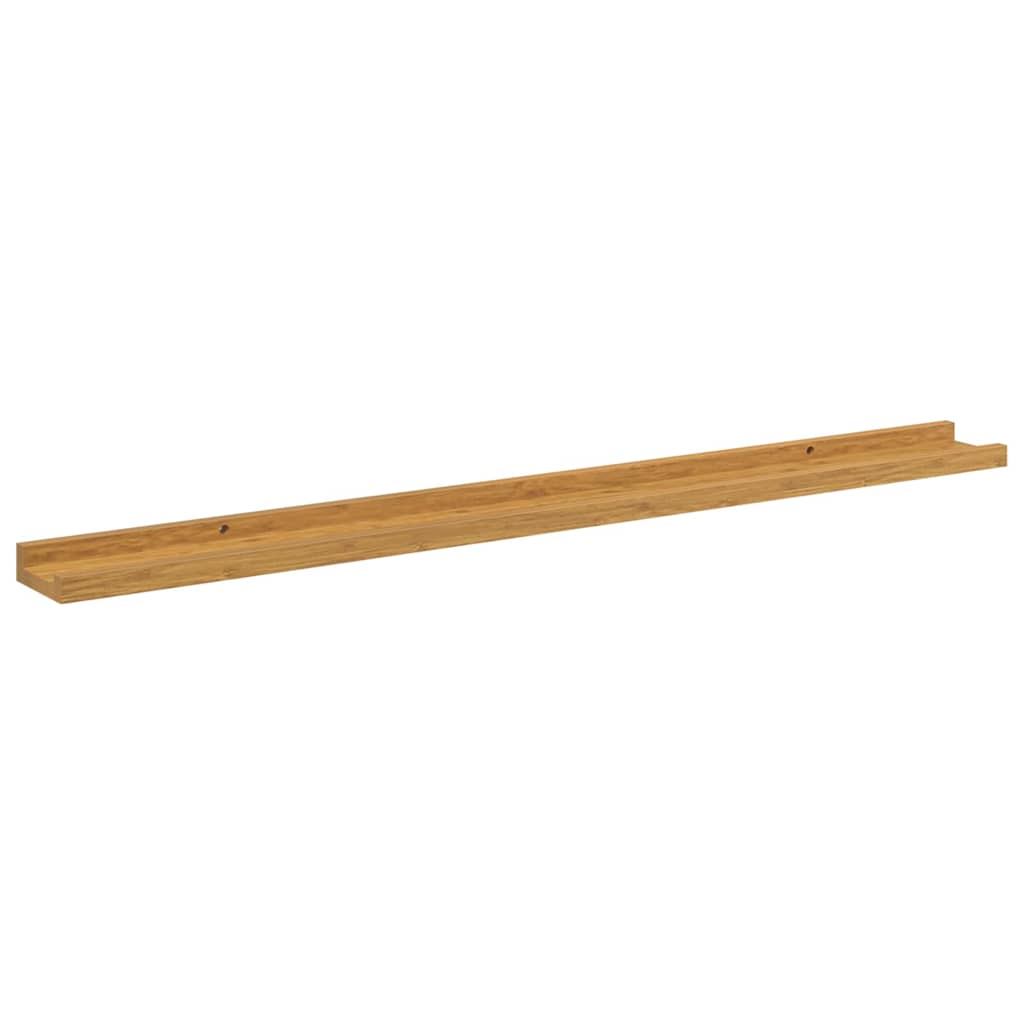 vidaXL Wandregal mit Regal 4 pcs Beige 100 x 9 x 3 cm Holzwerkstoff