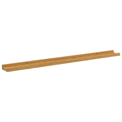 vidaXL Wandregal mit Regal 4 pcs Beige 100 x 9 x 3 cm Holzwerkstoff