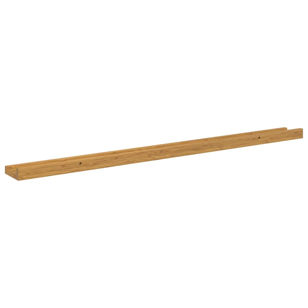 vidaXL Wandregal mit Regal 4 pcs Beige 100 x 9 x 3 cm Holzwerkstoff