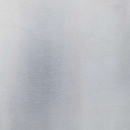 Gartentor mit Schloss Silber 85 x 70 cm Edelstahl