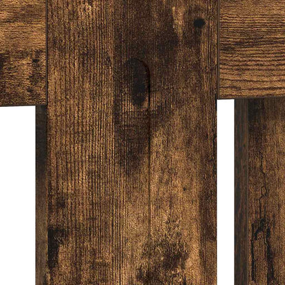 Heizkörperabdeckung Geräucherte Eiche 112 x 19 x 81,5 cm