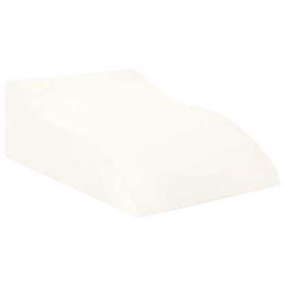 Beinkissen Weiß 68 x 40 x 21,5 cm PU-Schaum