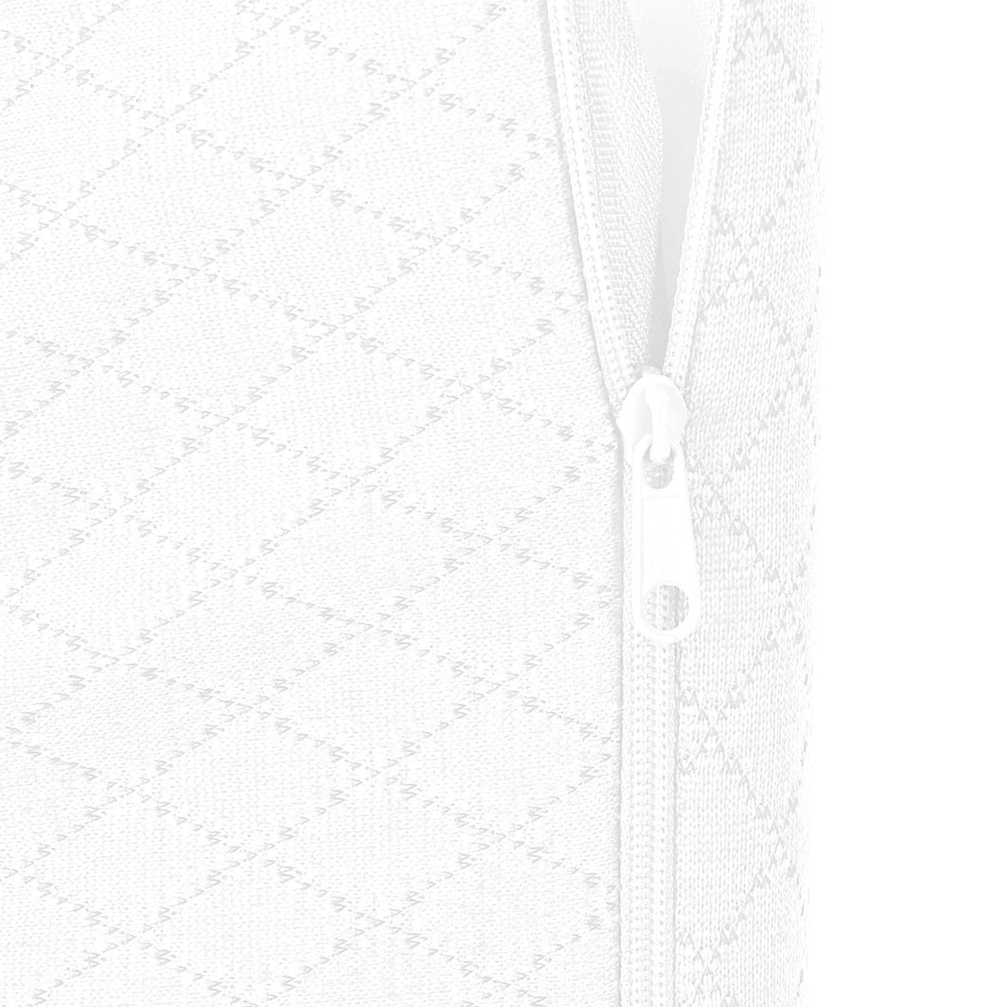 Beinkissen Uni Weiß 60 x 50 x 30 cm Viscoschaum