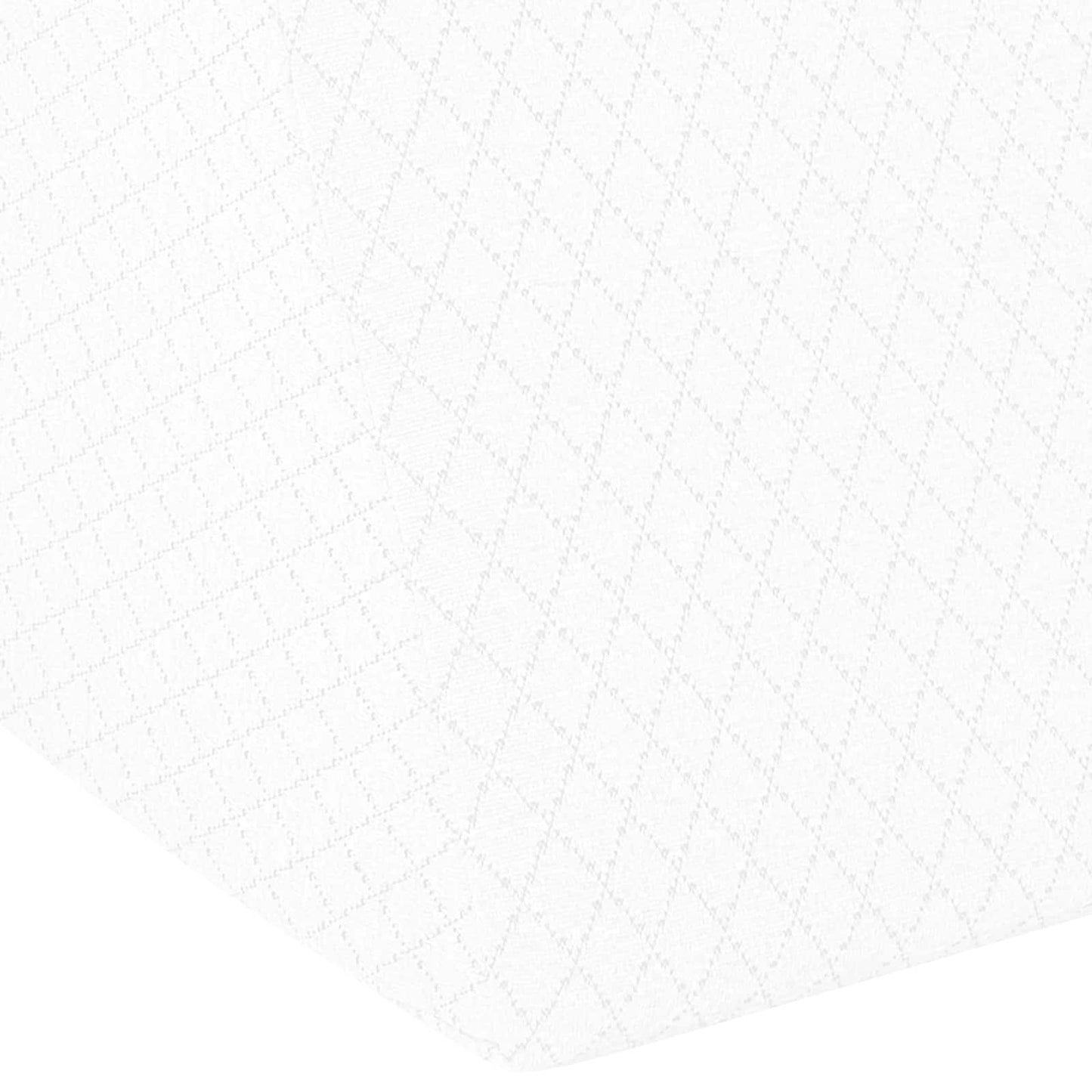 Beinkissen Uni Weiß 60 x 50 x 30 cm Viscoschaum