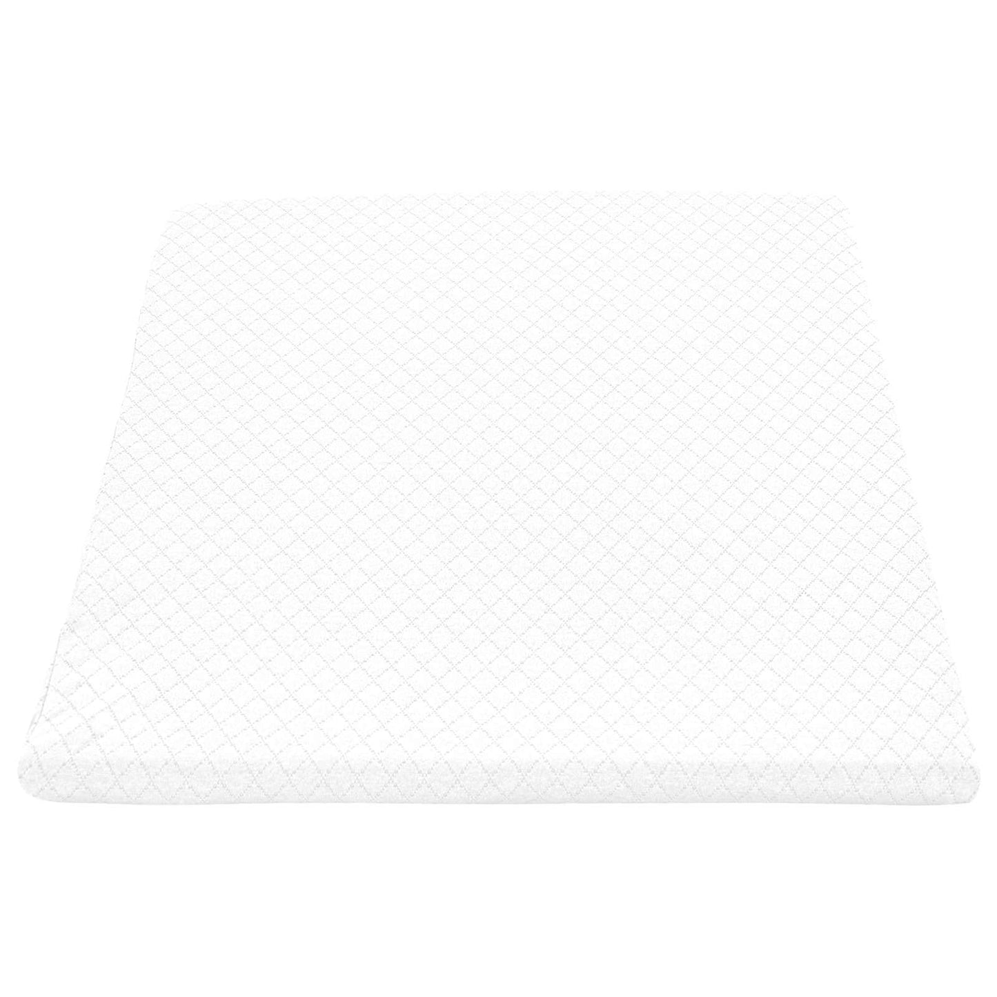 Beinkissen Uni Weiß 60 x 50 x 30 cm Viscoschaum