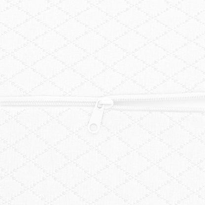 Beinkissen Uni Weiß 52 x 20 x 12 cm Viscoschaum