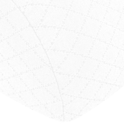 Beinkissen Uni Weiß 52 x 20 x 12 cm Viscoschaum