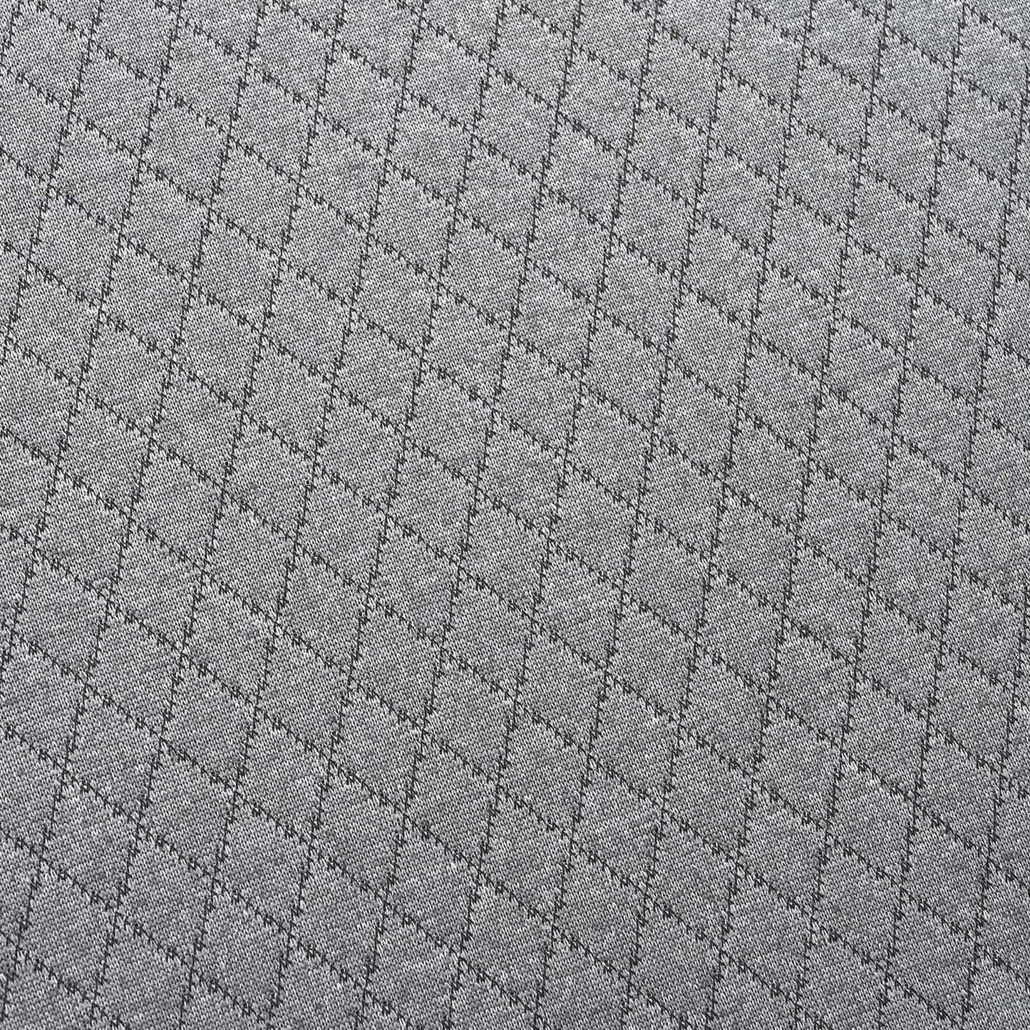 Beinkissen Geometrisch Grau 52 x 20 x 11 cm Viscoschaum