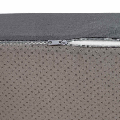 Sitzkissen Grau 40 x 40 x 10 cm PU-Schaum