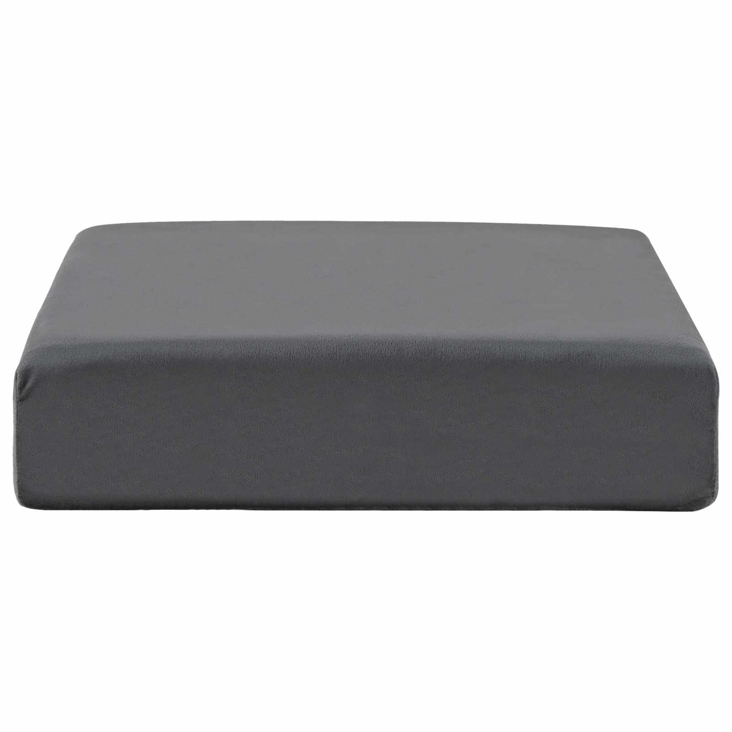 Sitzkissen Grau 40 x 40 x 10 cm PU-Schaum