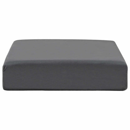Sitzkissen Grau 40 x 40 x 10 cm PU-Schaum