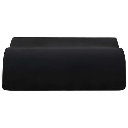 Sitzkissen Uni Schwarz 40 x 40 x 13 cm PU-Schaum