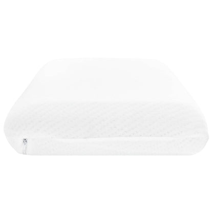 Schlafkissen Uni Weiß 74 x 39 x 13 cm Viscoschaum