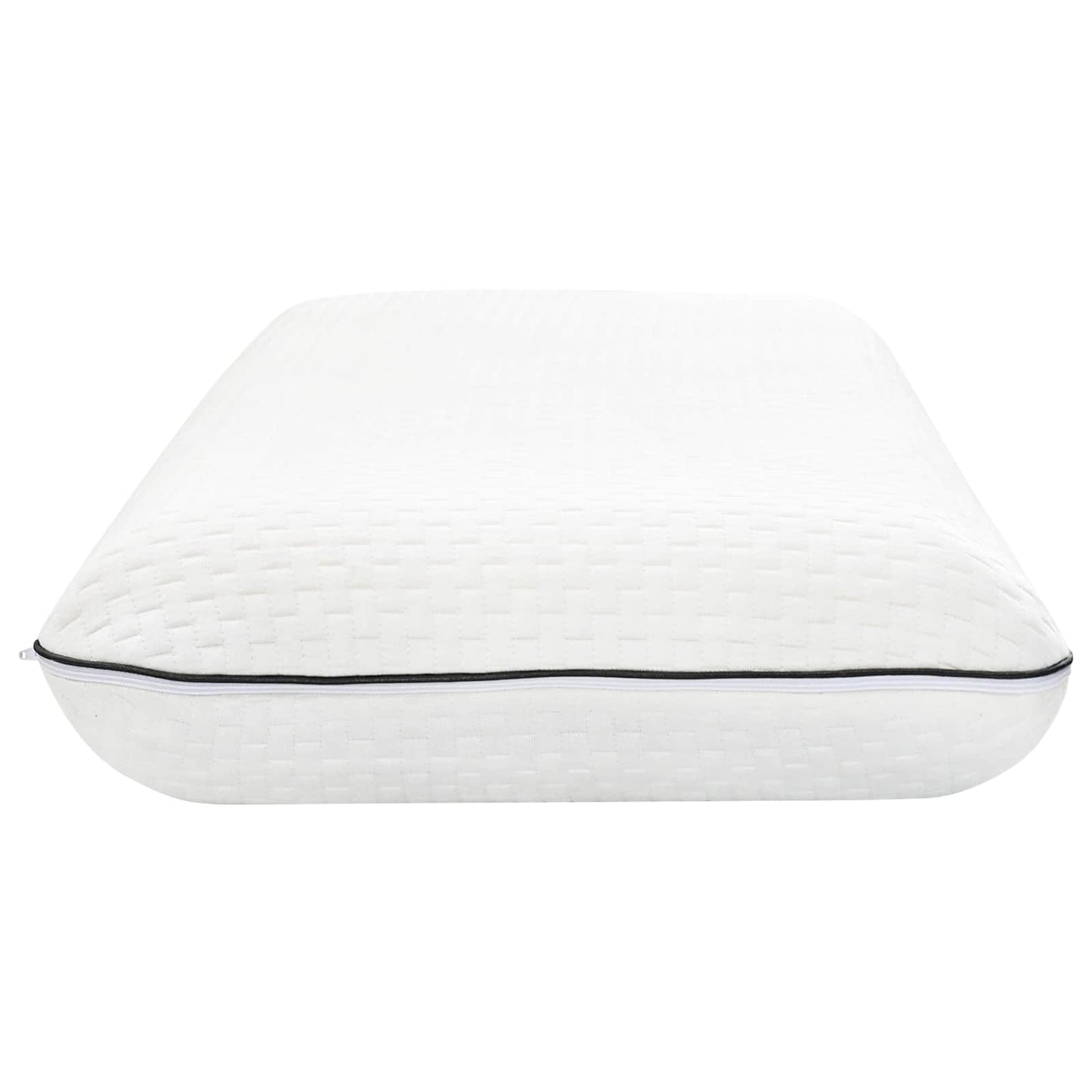 Schlafkissen Uni Weiß 80 x 40 x 12 cm Gelschaum