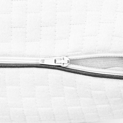 Schlafkissen Uni Weiß 70 x 35 x 10 cm Gelschaum