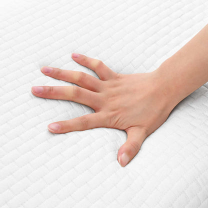 Schlafkissen Uni Weiß 70 x 35 x 10 cm Gelschaum