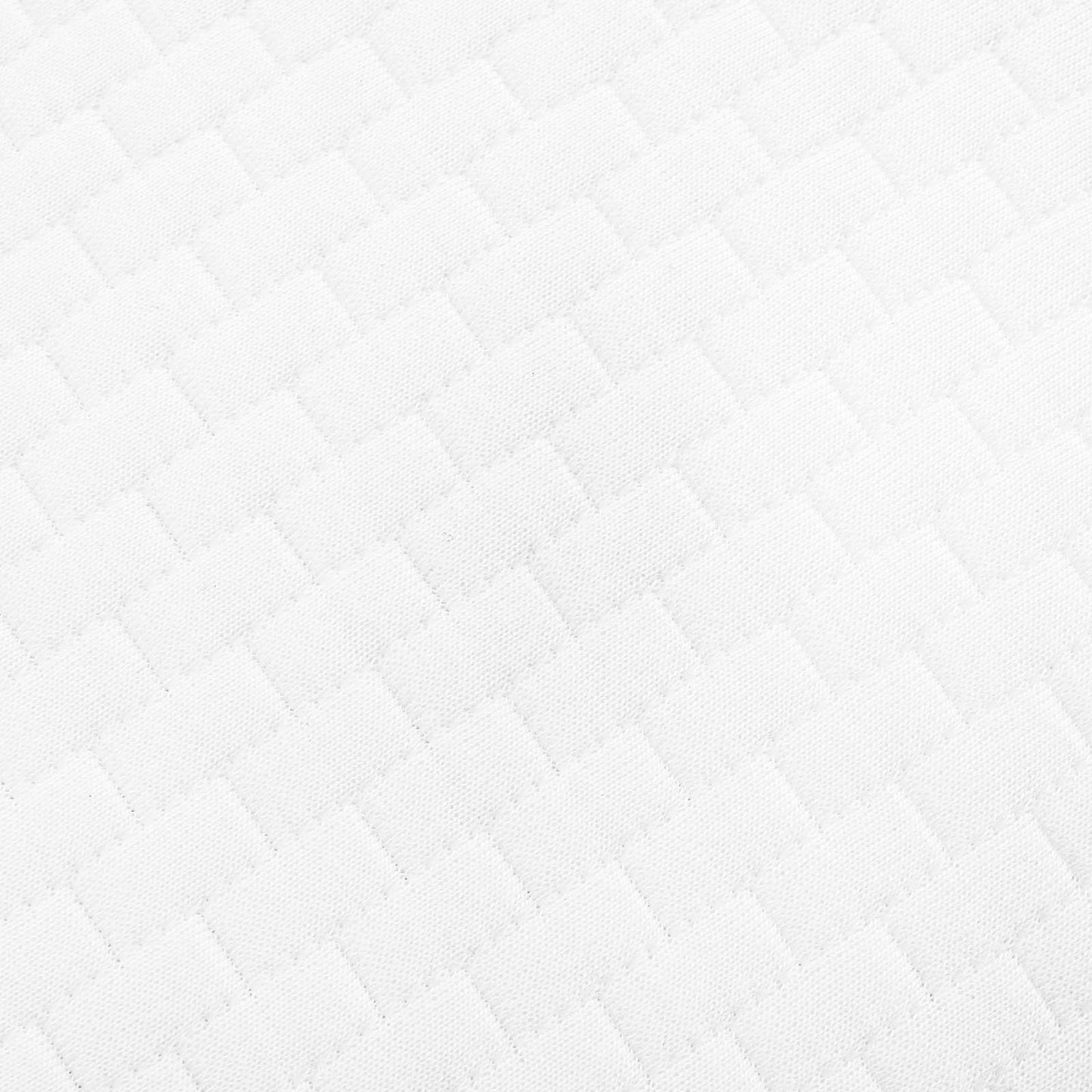 Schlafkissen Uni Weiß 70 x 35 x 10 cm Gelschaum