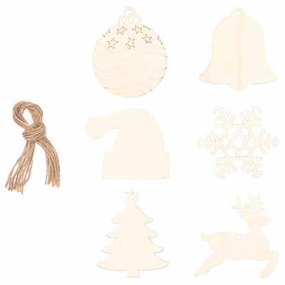 Weihnachtsbaum mit 50 LEDs Natur 120 cm Massives Eschenholz